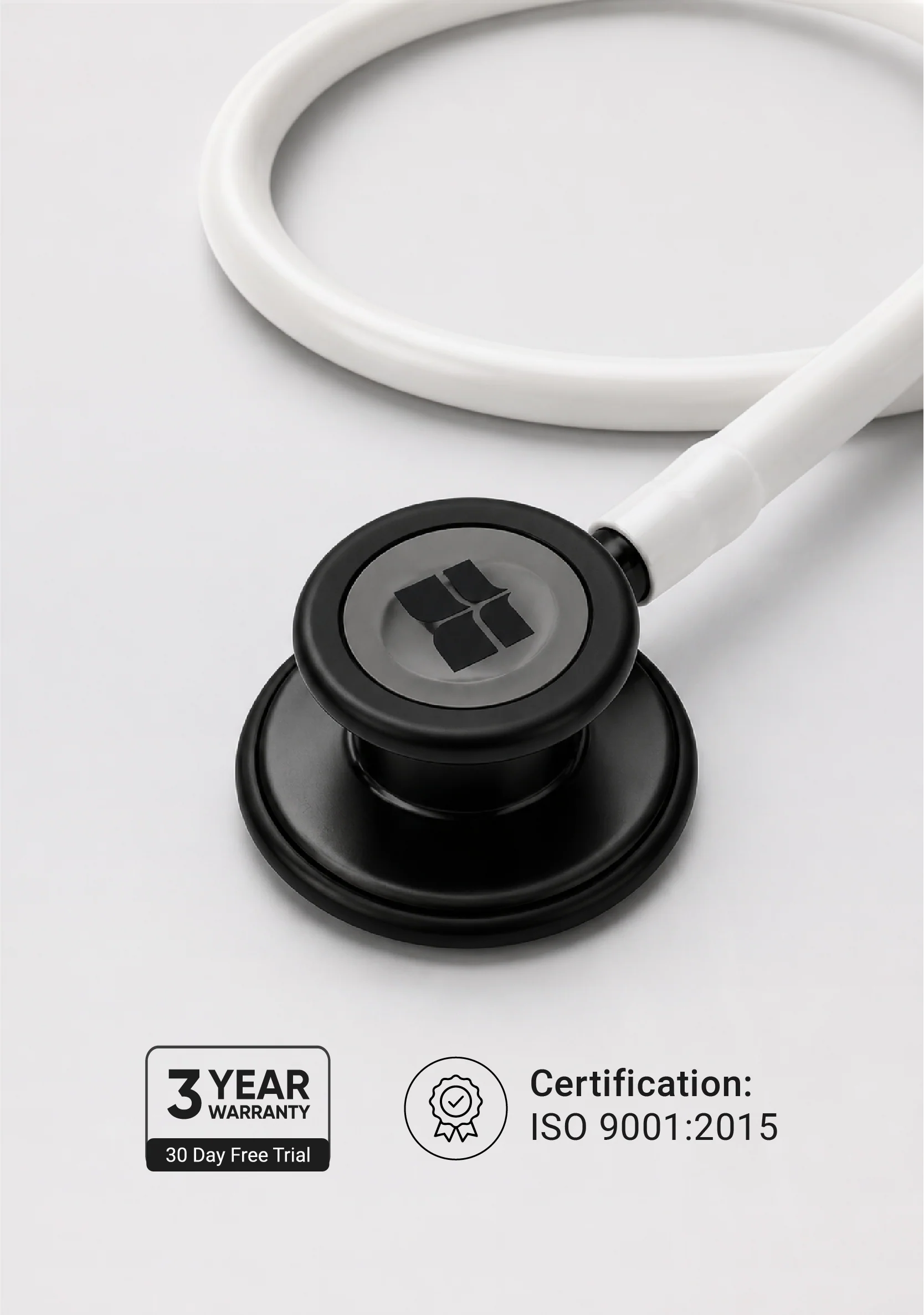 6sense (Elegant White) Stethoscope - Image 4