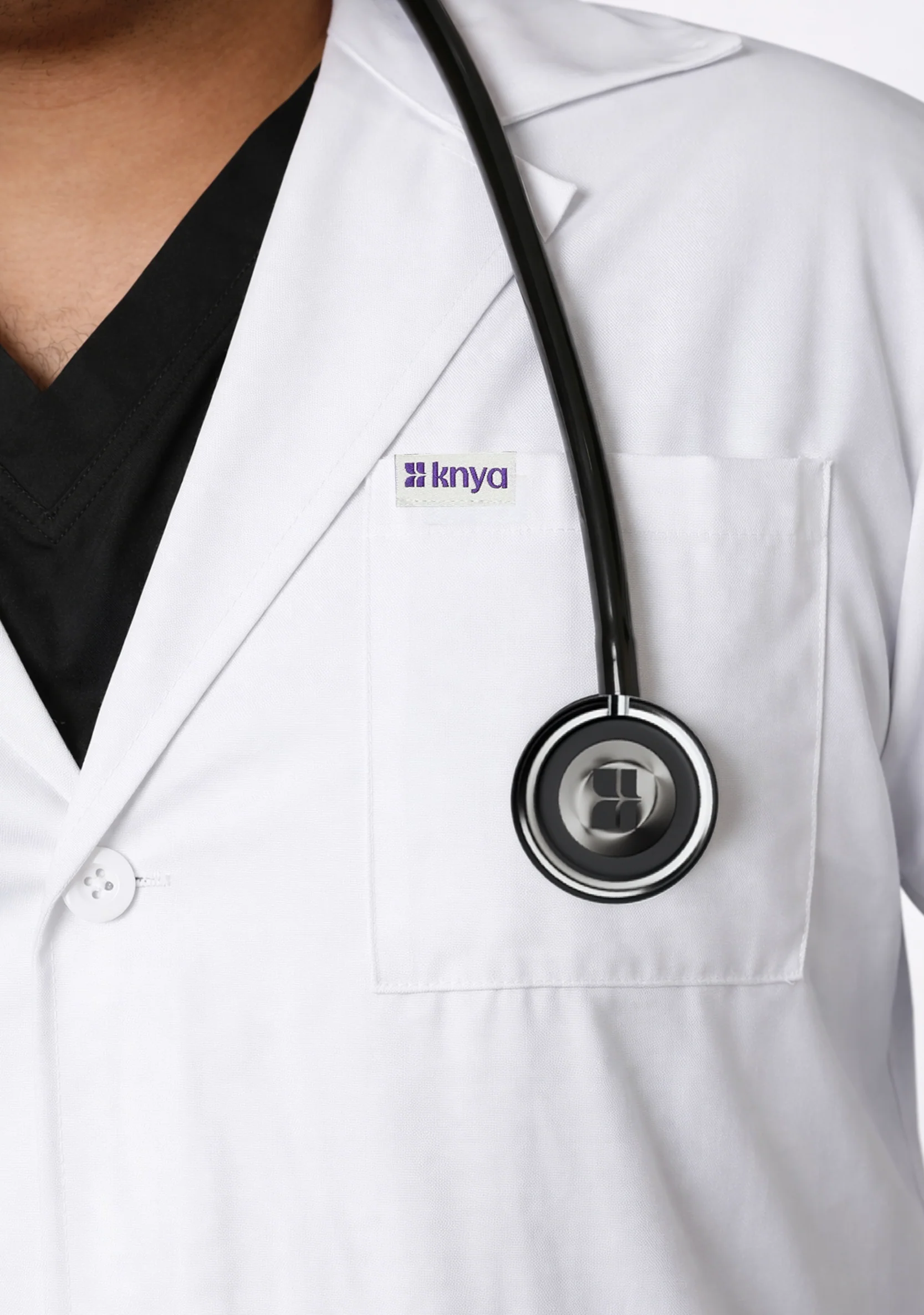 Chief Men's Plus Size Lab Coat Apron - Image 3