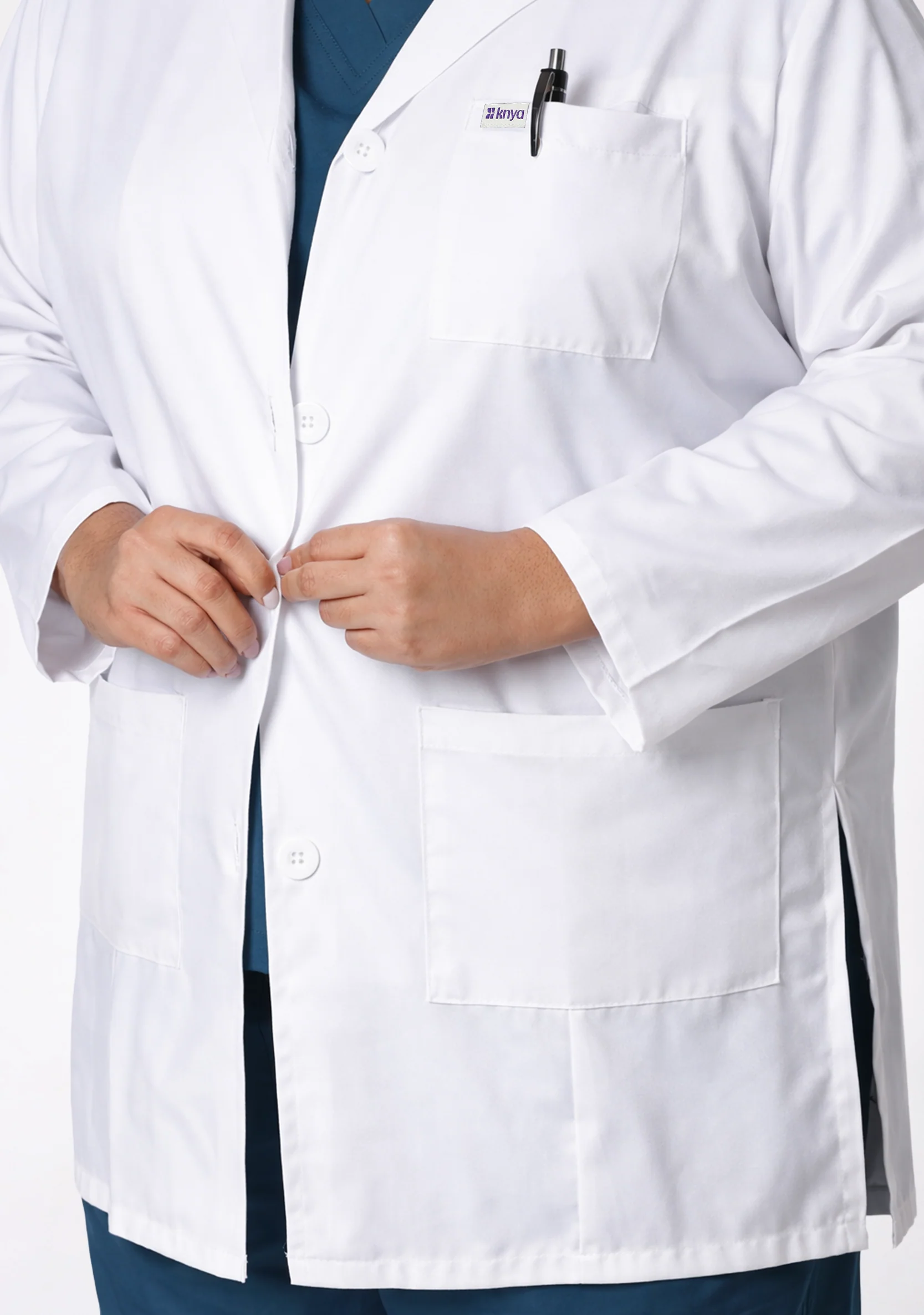 Chief Women’s Plus Size Lab Coat Apron - Image 4