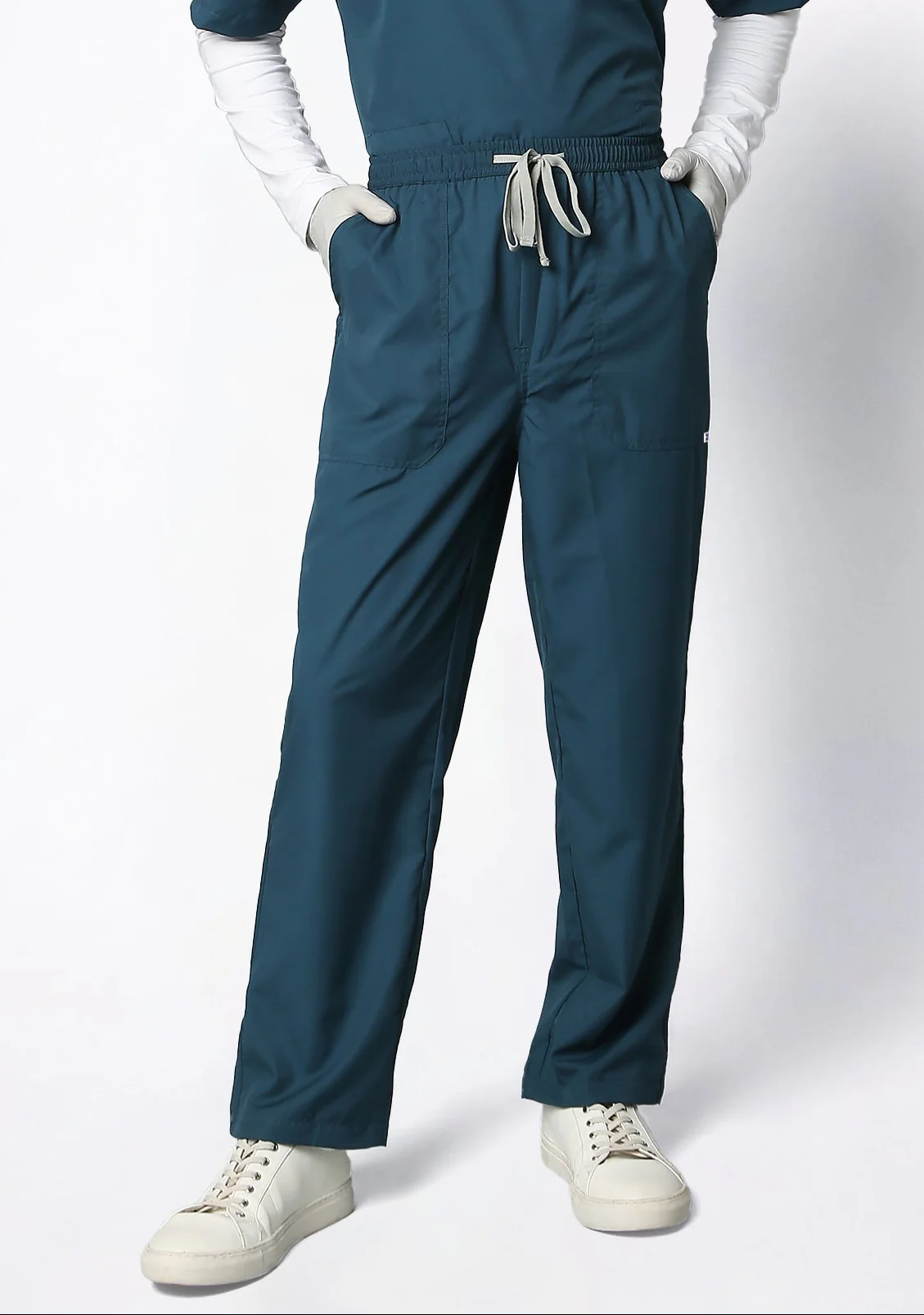 Classic Men's 2-Pocket (Forest Green) Scrub Bottom