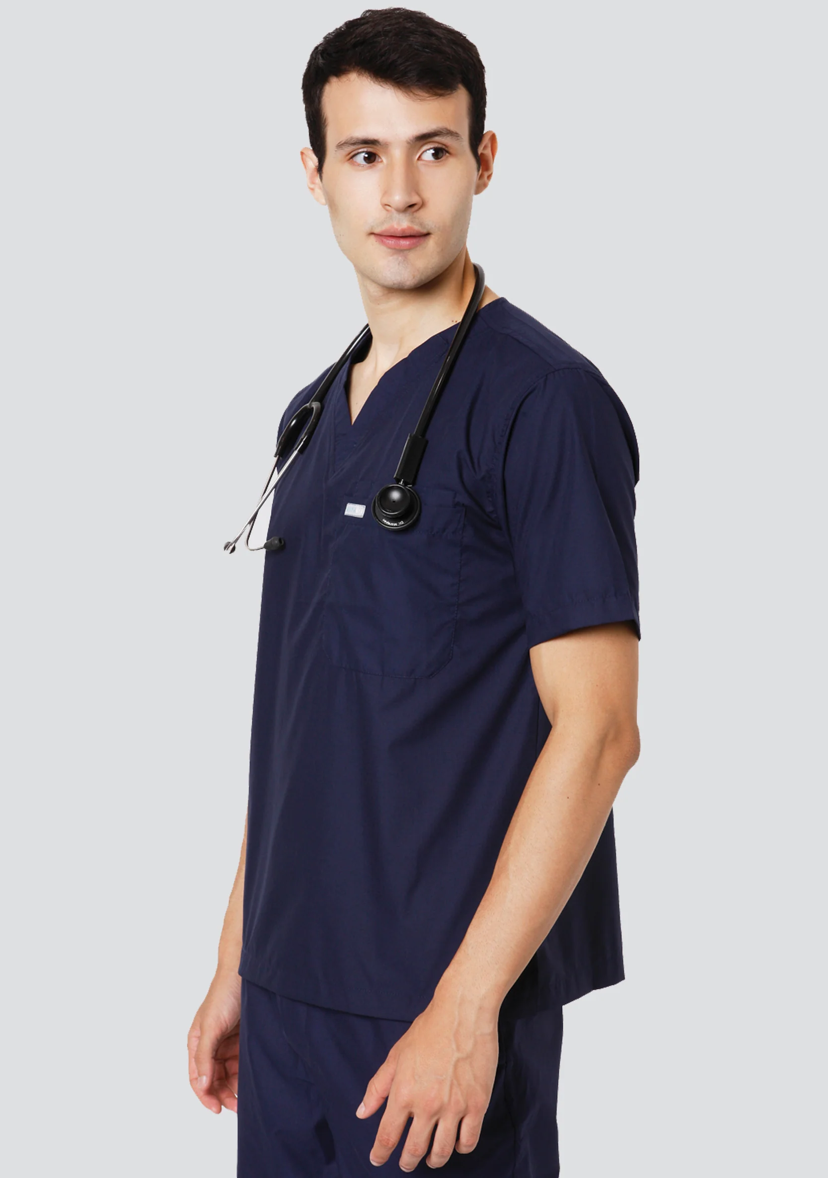 Classic Men's 6-Pocket Movement (Navy) Scrub Bottom - Image 2
