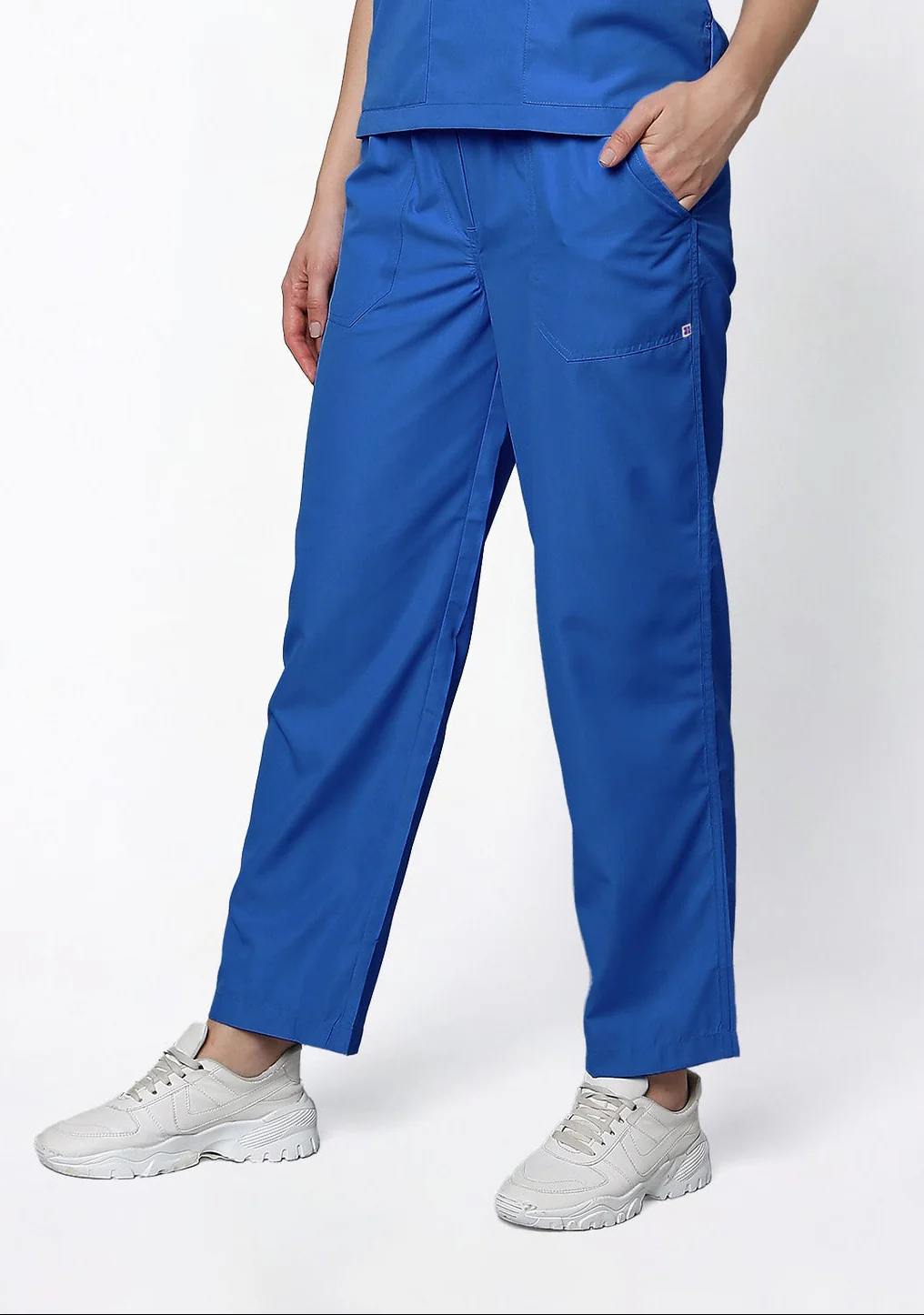Classic Women's 2-Pocket (Galaxy Blue) Scrub Bottom