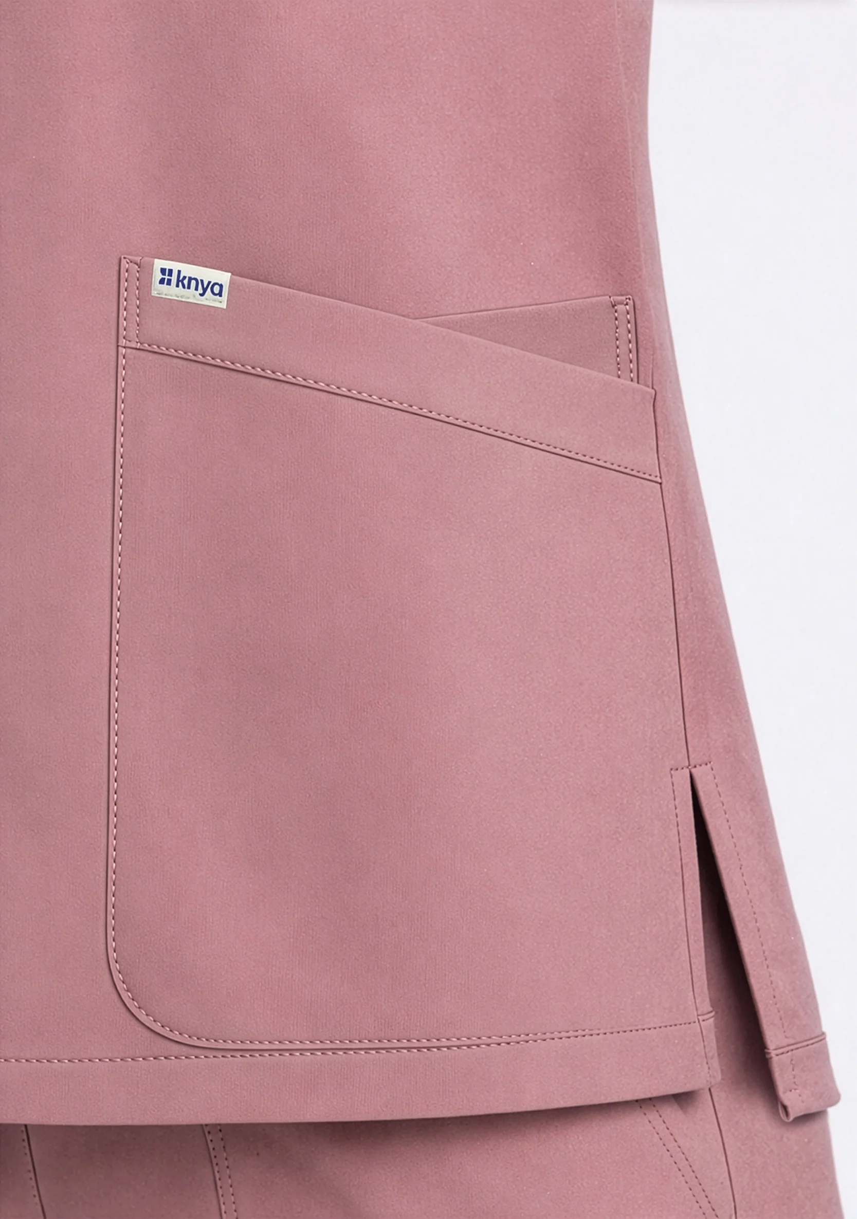 Classic Women's Nurse (Pastel Pink) Scrub - Image 5