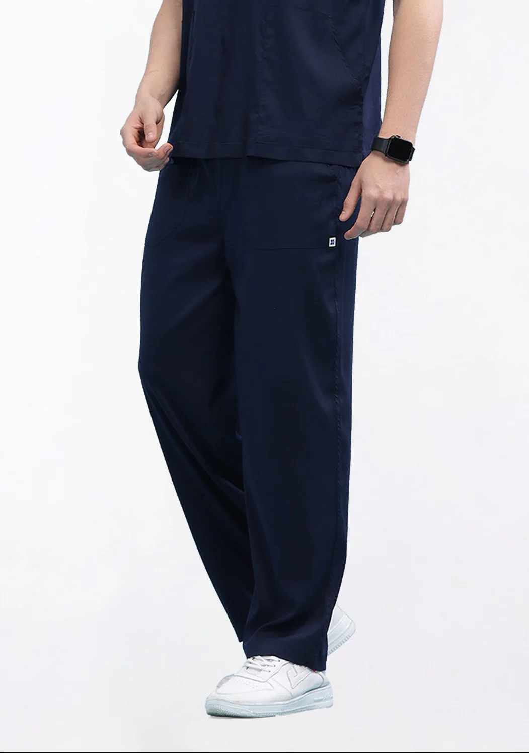 Ecoflex Lite Men's 2 Pocket (Navy) Scrub Bottom