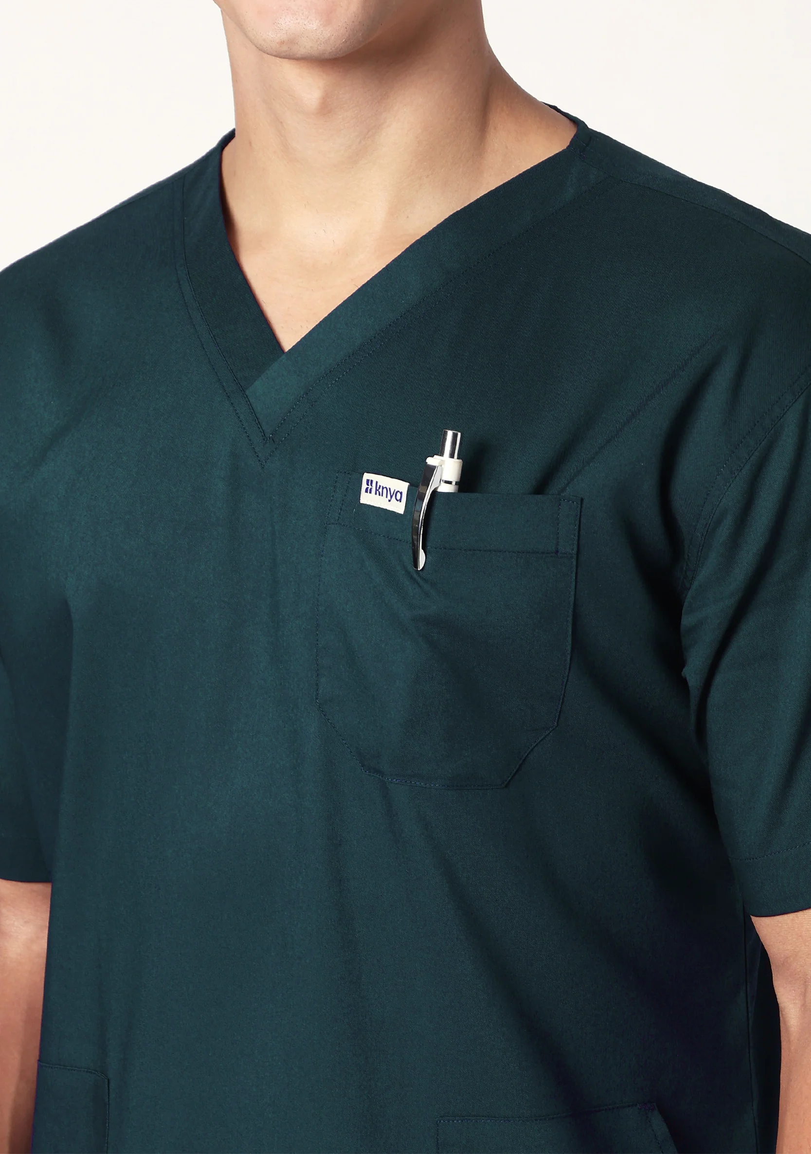 ecoflex™ Lite Men's (Forest Green) Scrubs - Image 2