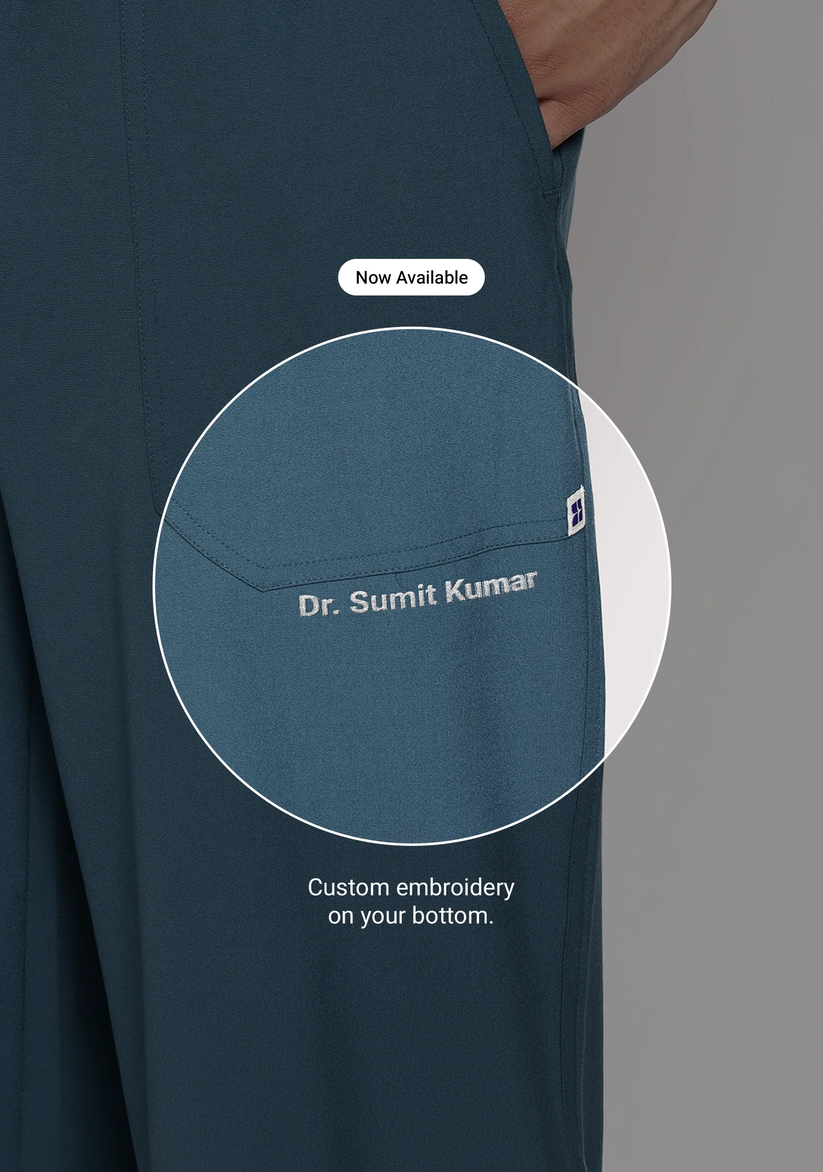 ecoflex™ Lite Men's (Forest Green) Scrubs - Image 5