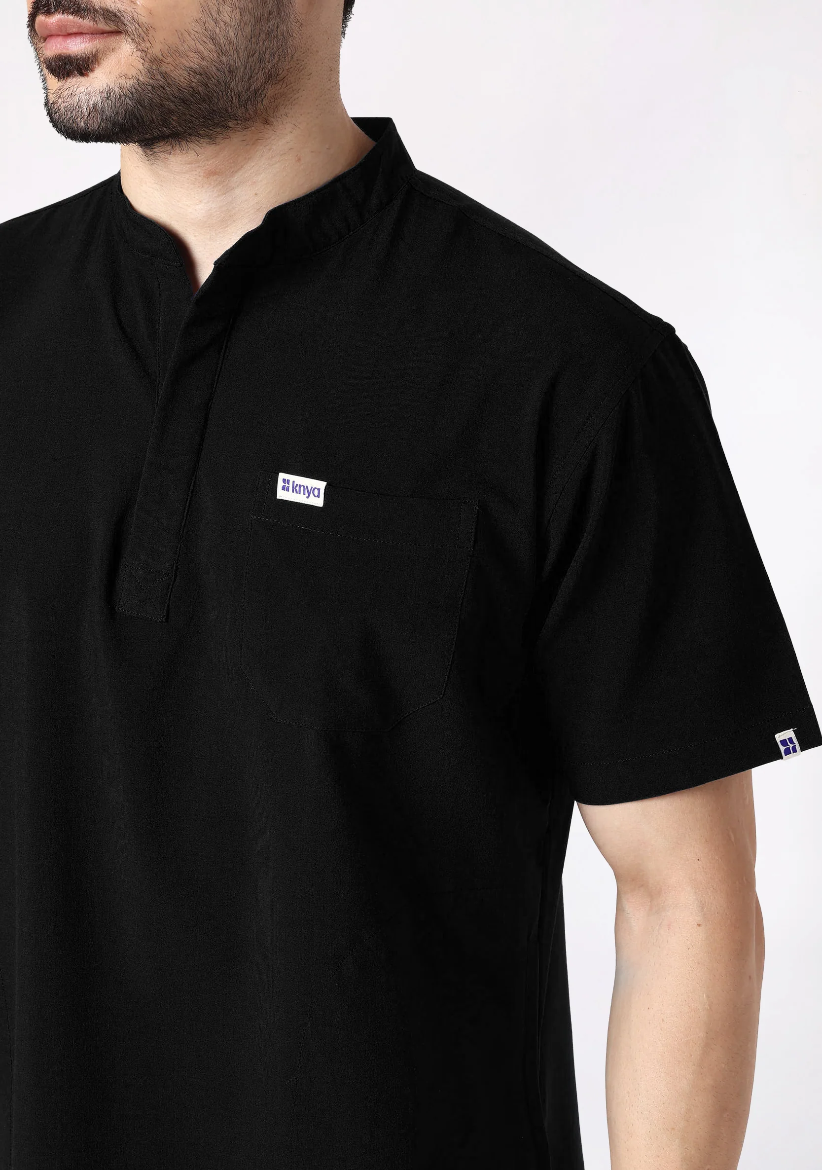 ecoflex™ Men's Jogger (Black) Scrubs - Image 6