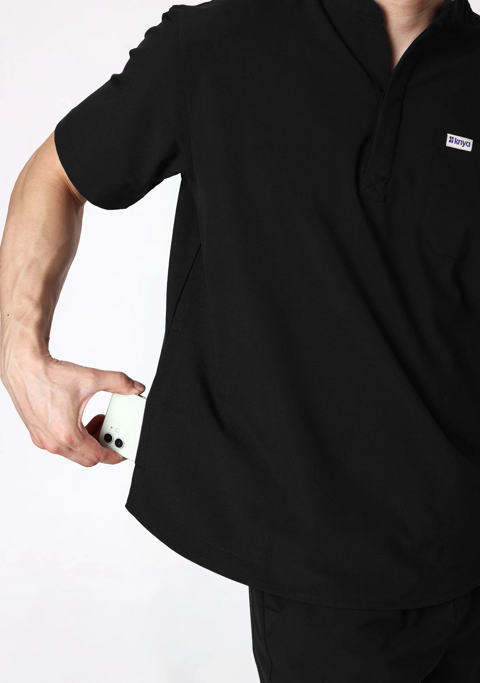 ecoflex™ Men's Jogger (Black) Scrubs - Image 8