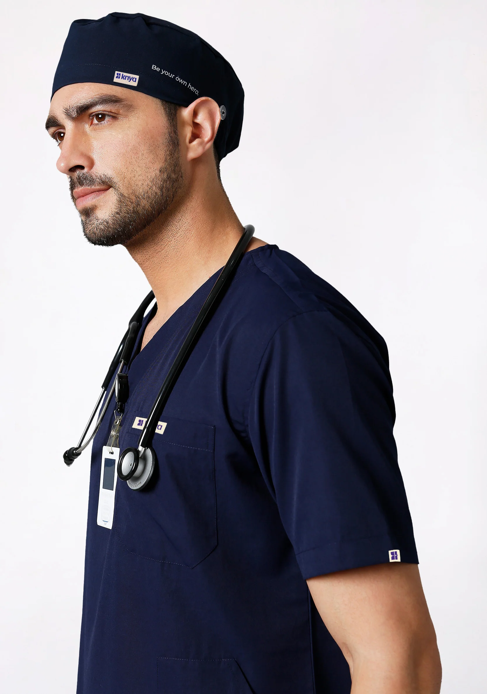 Classic Unisex (Navy) Scrub Cap - Image 2